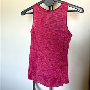 Lululemon open slit back, high neck tank